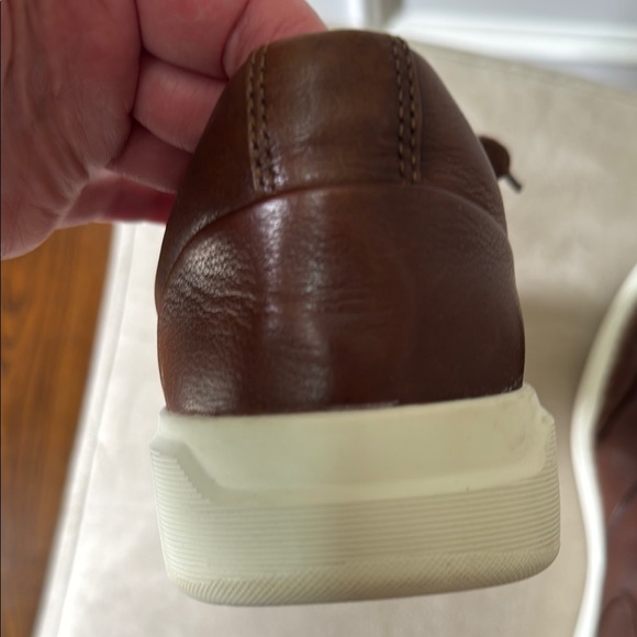 Men’s Shoes Allen Edmonds Brown Leather Burke US Size 8.5 D - Picture 9 of 10